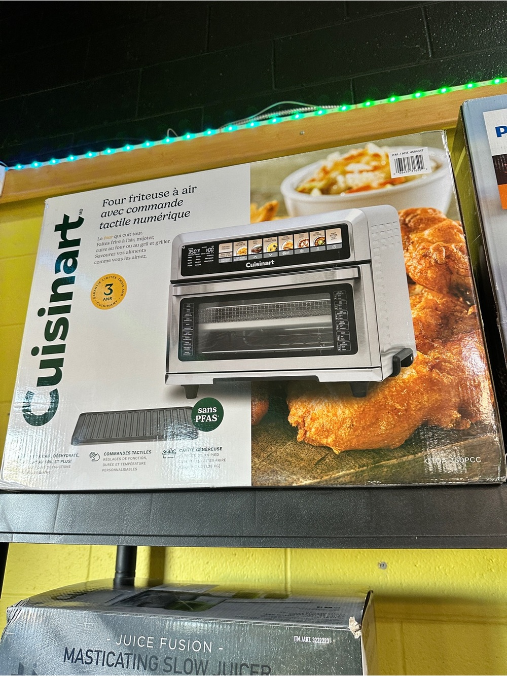 Cuisinart White and Stainless Digital Air Fryer Toaster Oven